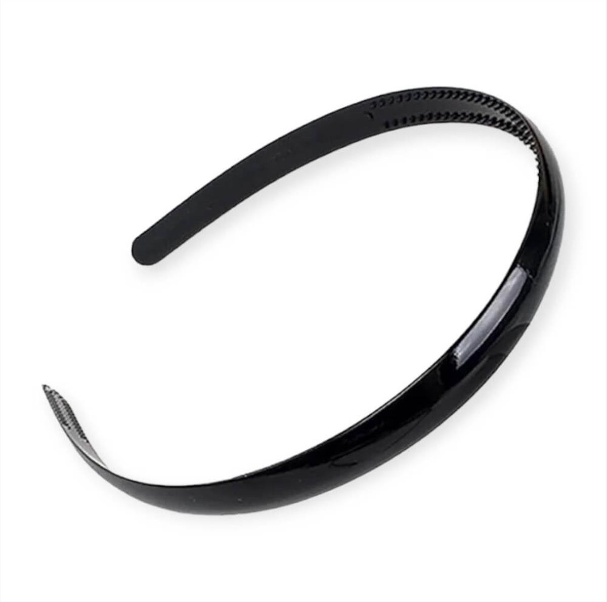 Plastic hair clip Black A-0338 - 1cm