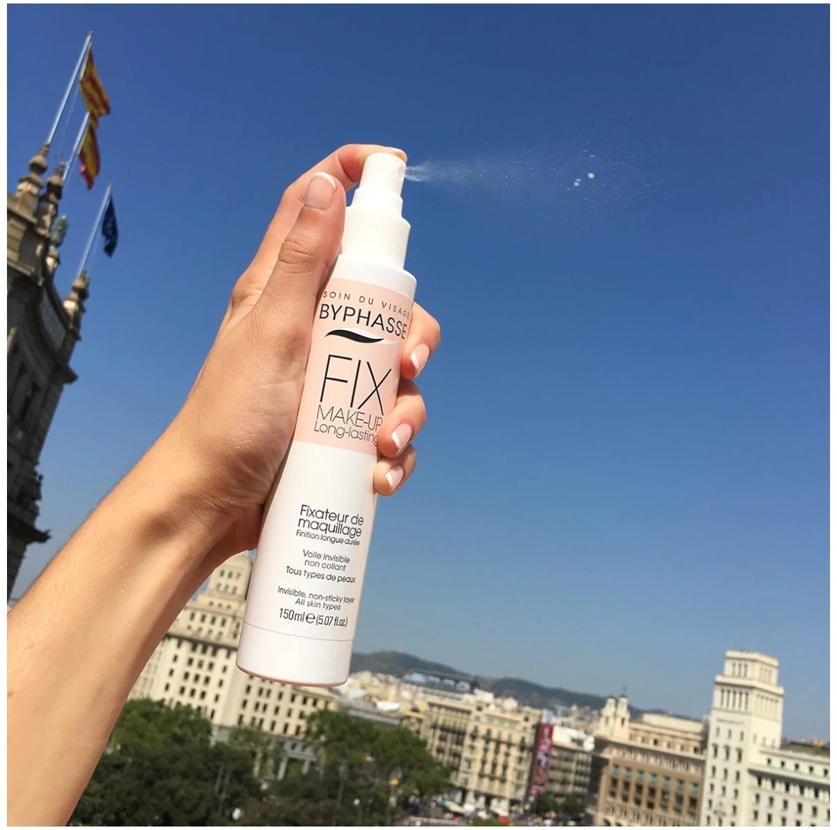 Στερεωτικό Μακιγιάζ Byphasse Fix Make-Up 150 ml