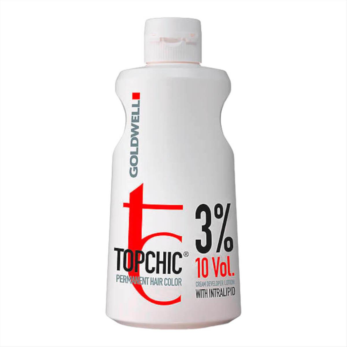 Goldwell Topchic Cream Developer Lotion 3% 10 Vol 1L