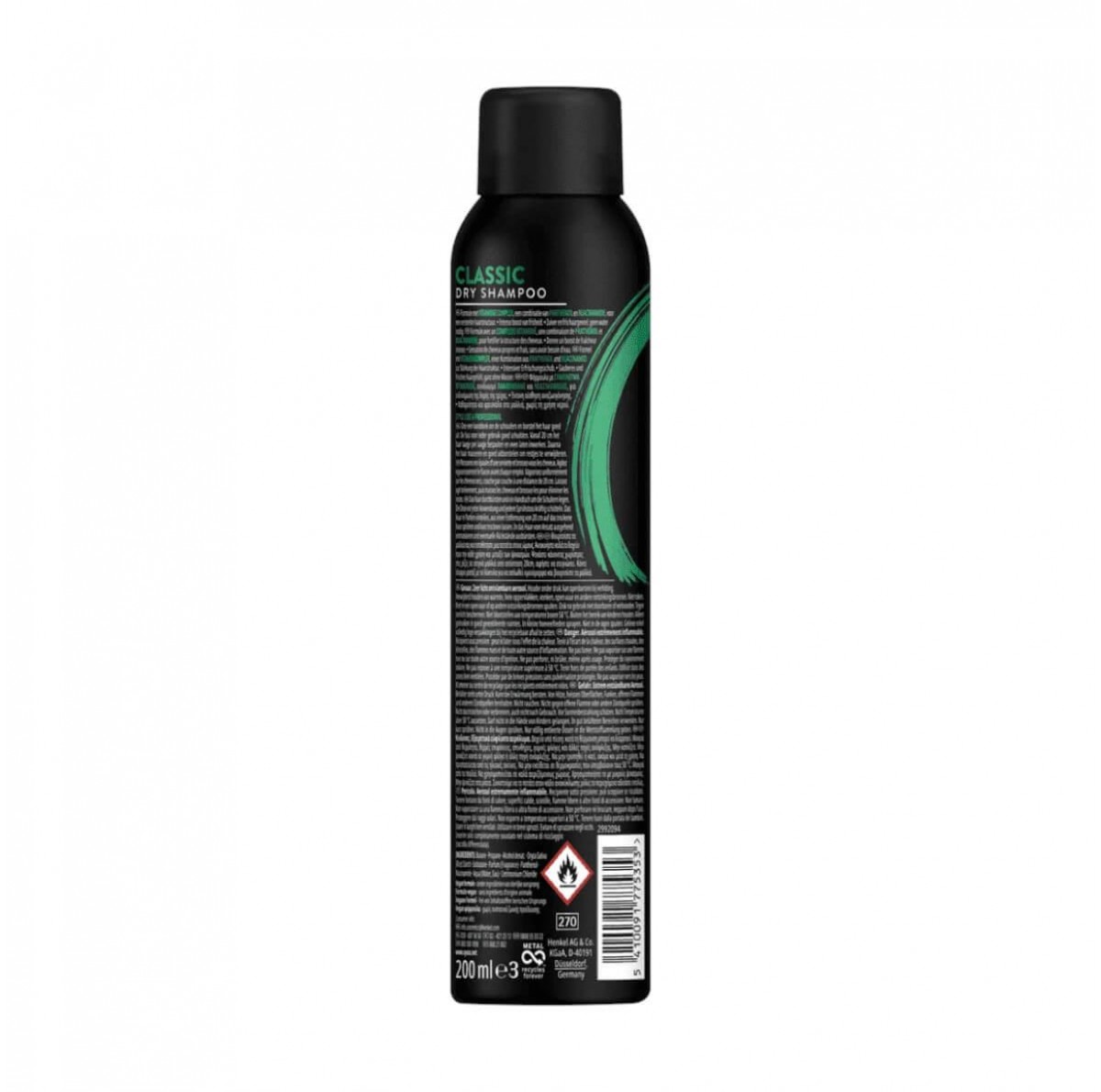 Ξηρό Σαμπουάν Dry Shampoo Anti Grease 200ml Syoss