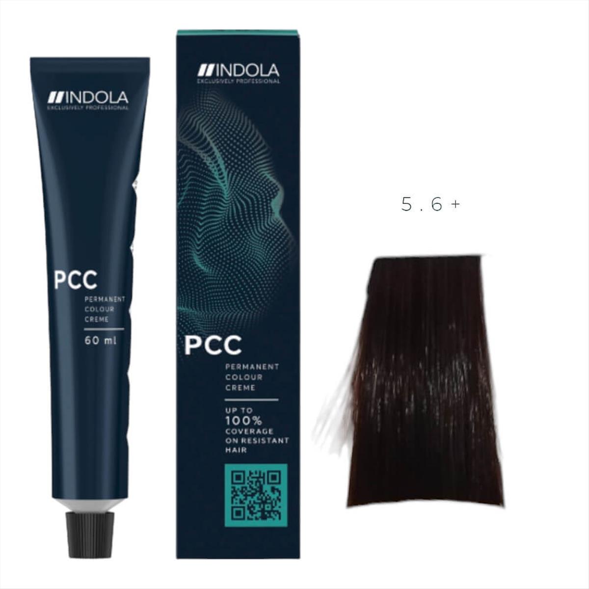 Hair  Color Indola Νο5.6+ 60 ml