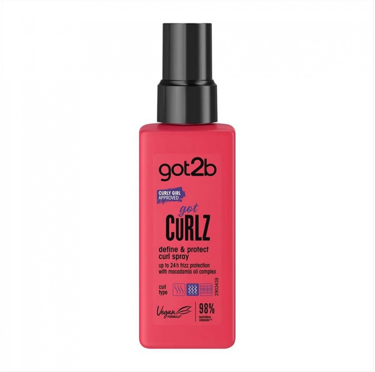 Schwarzkopf Got2b Got Curlz Define & Protect Curl Spray 150ml