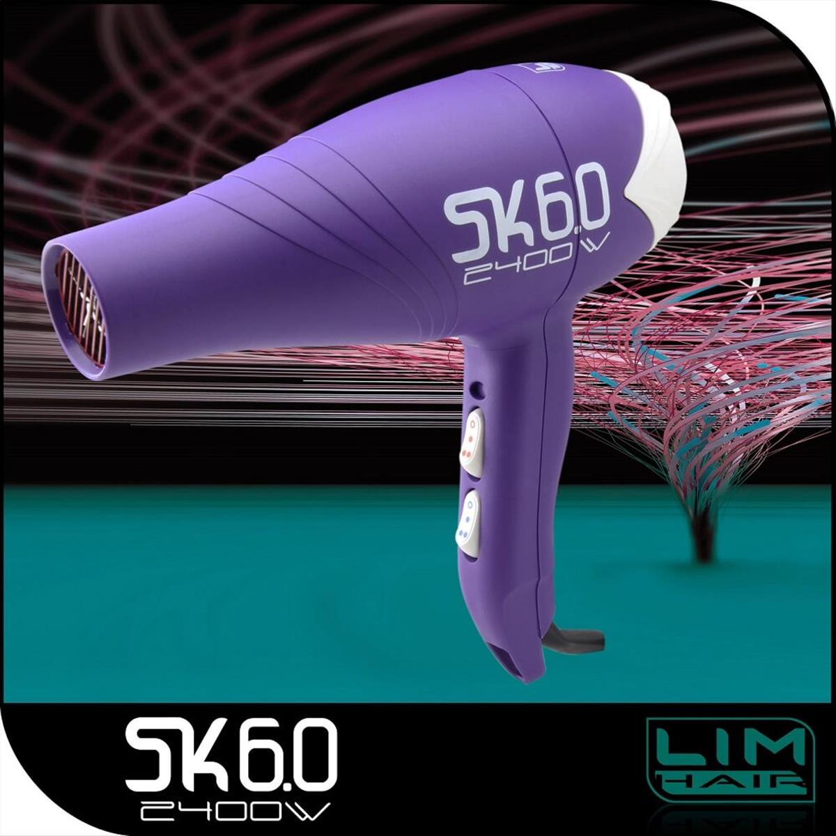 Hair dryer LIM SK 6.0 Purple 2400Watt