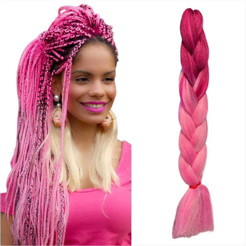 Μαλλιά για Ράστα Jumbo Braid 2-Z40 125cm