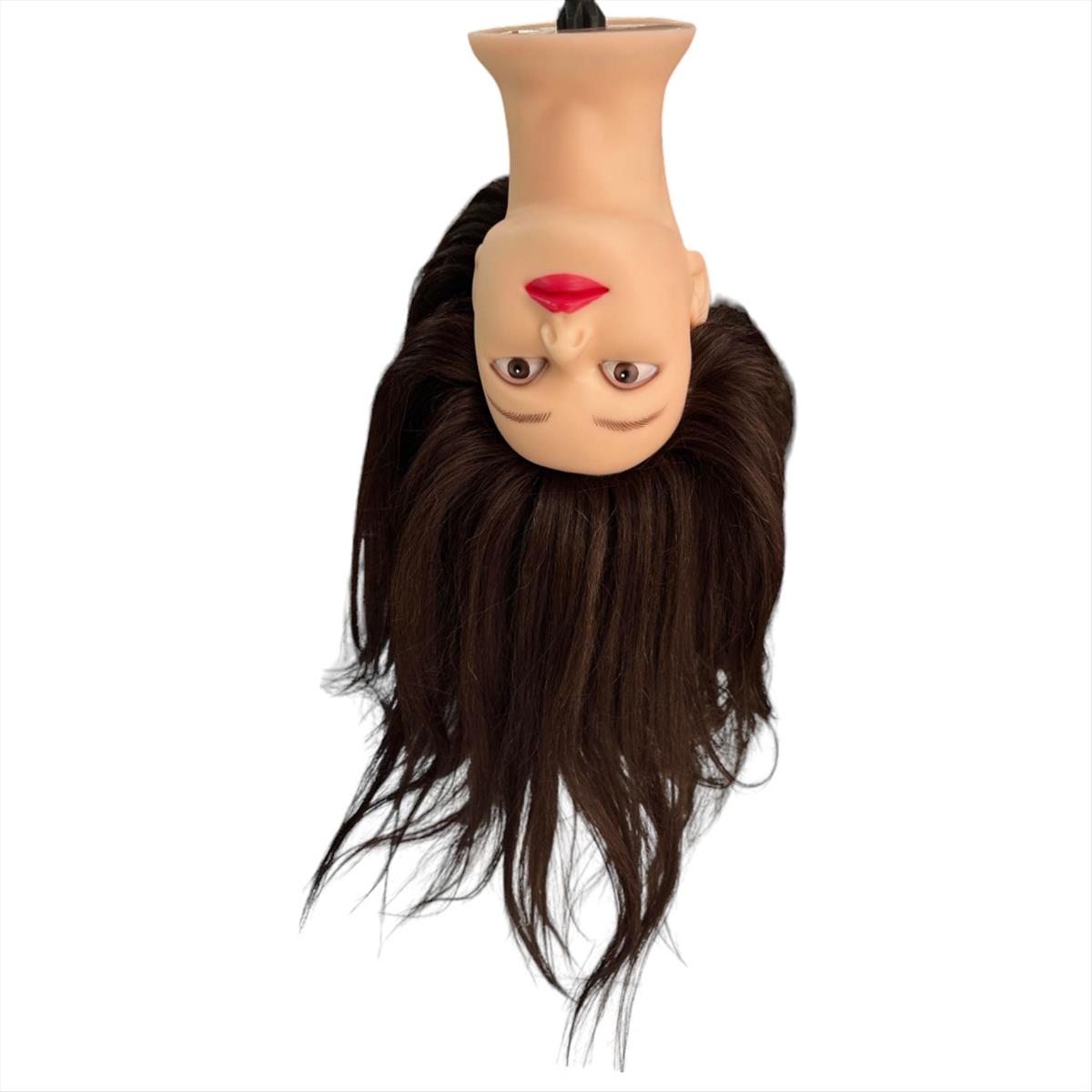 Educational Doll Synthetic Hair with Base