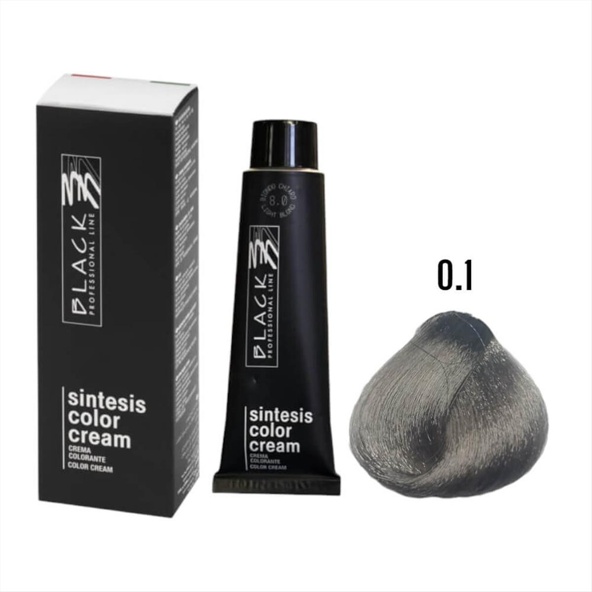 Βαφή Black Sintesis Glam Colors No 0.1 - 100 ml