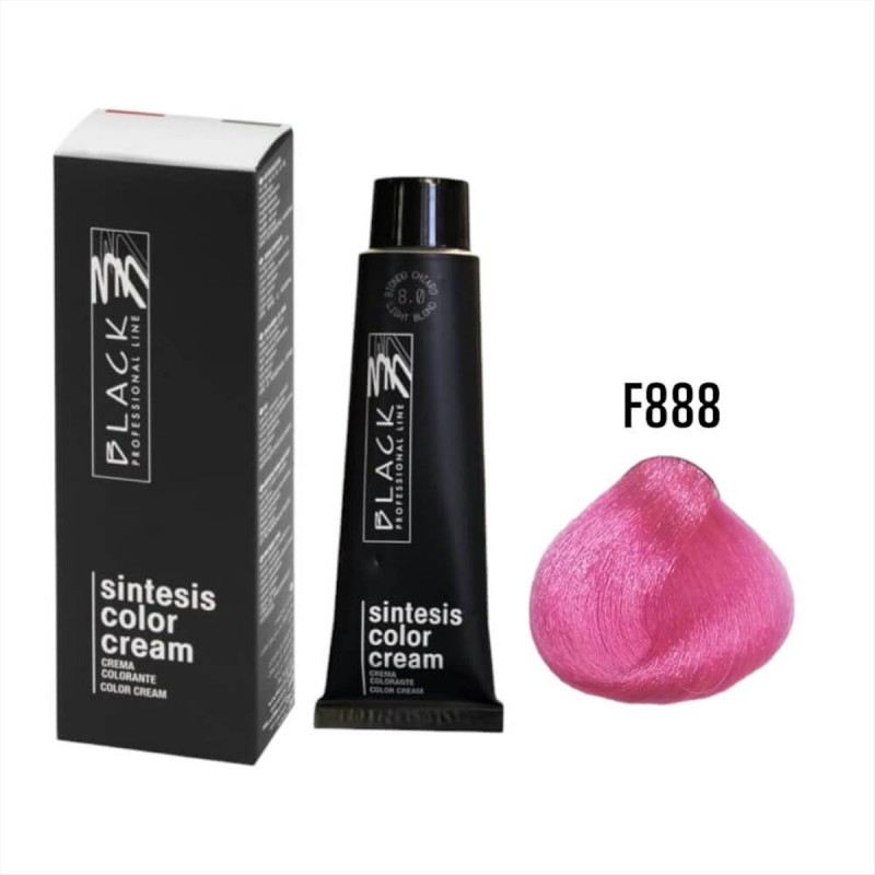 Hair Color Black Sintesis Glam Colors No F888 - 100 ml