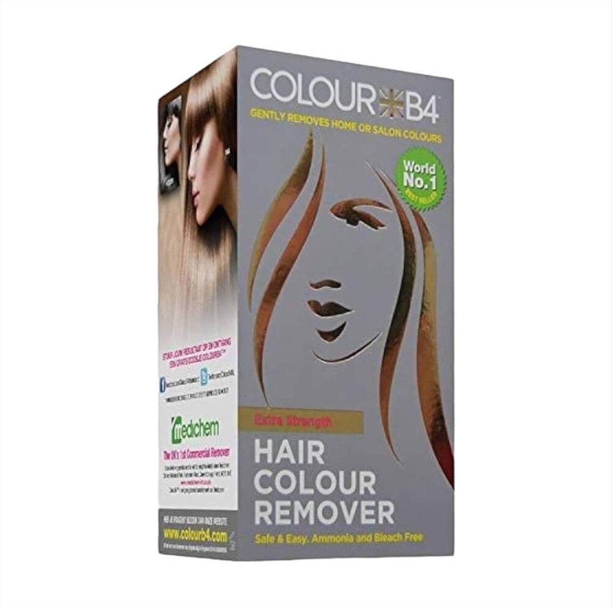 Revolution Pro Hair Colour Remover Set Colour B4