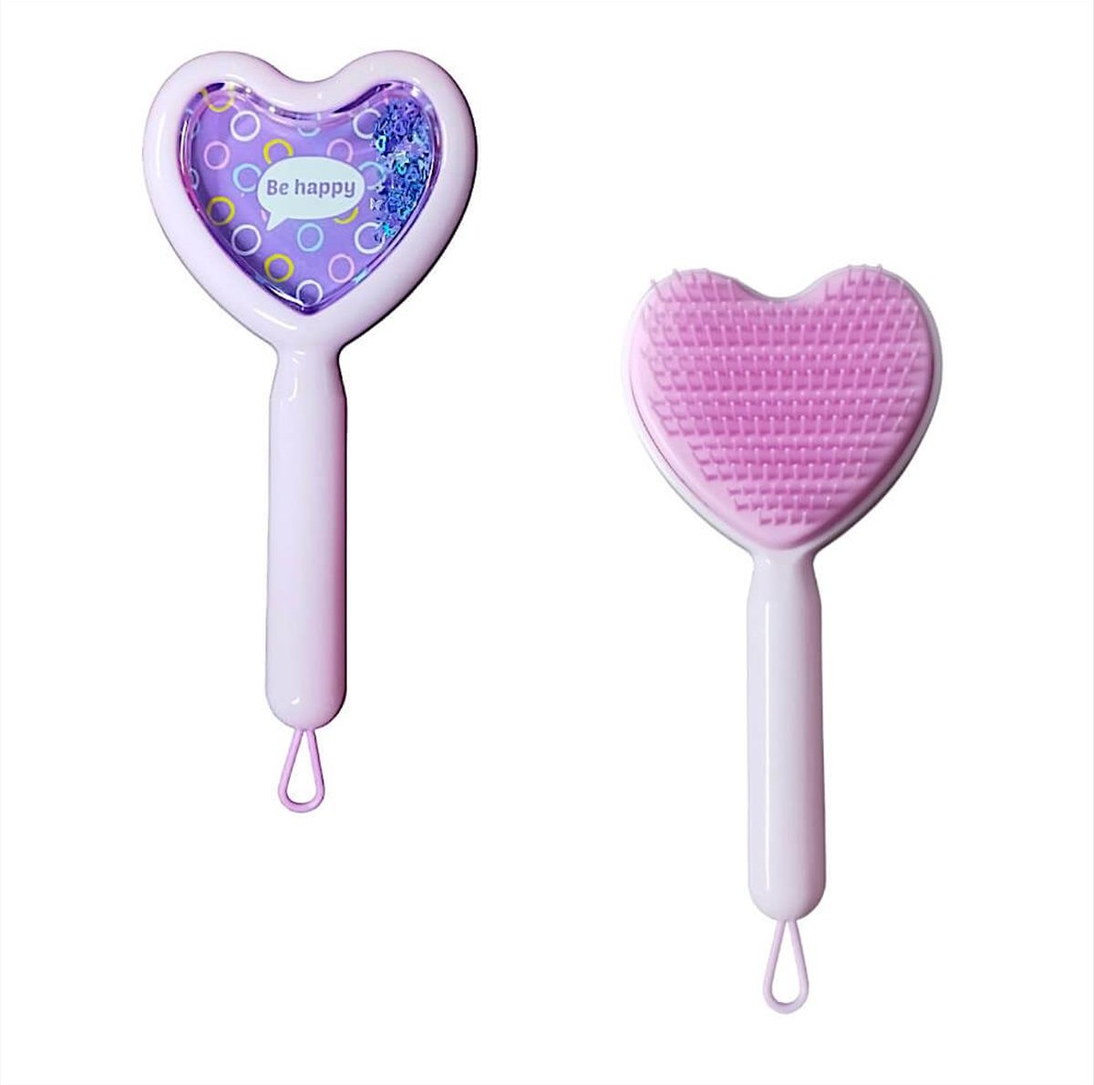 Children's heart-shaped brush