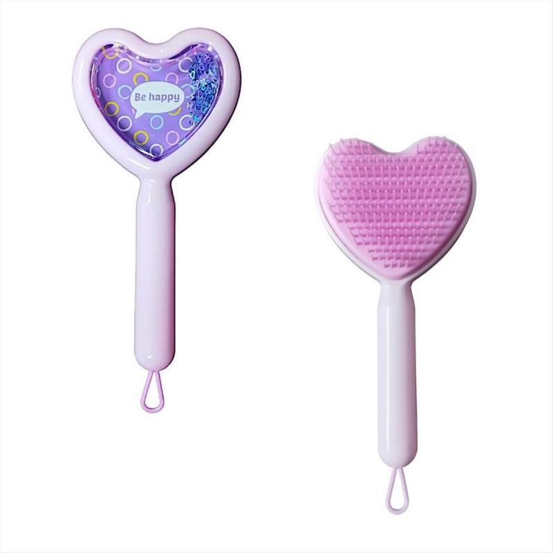 Children's heart-shaped brush