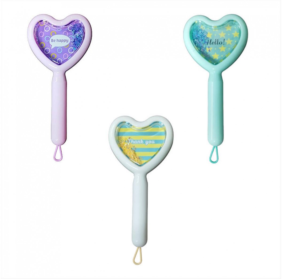 Children's heart-shaped brush