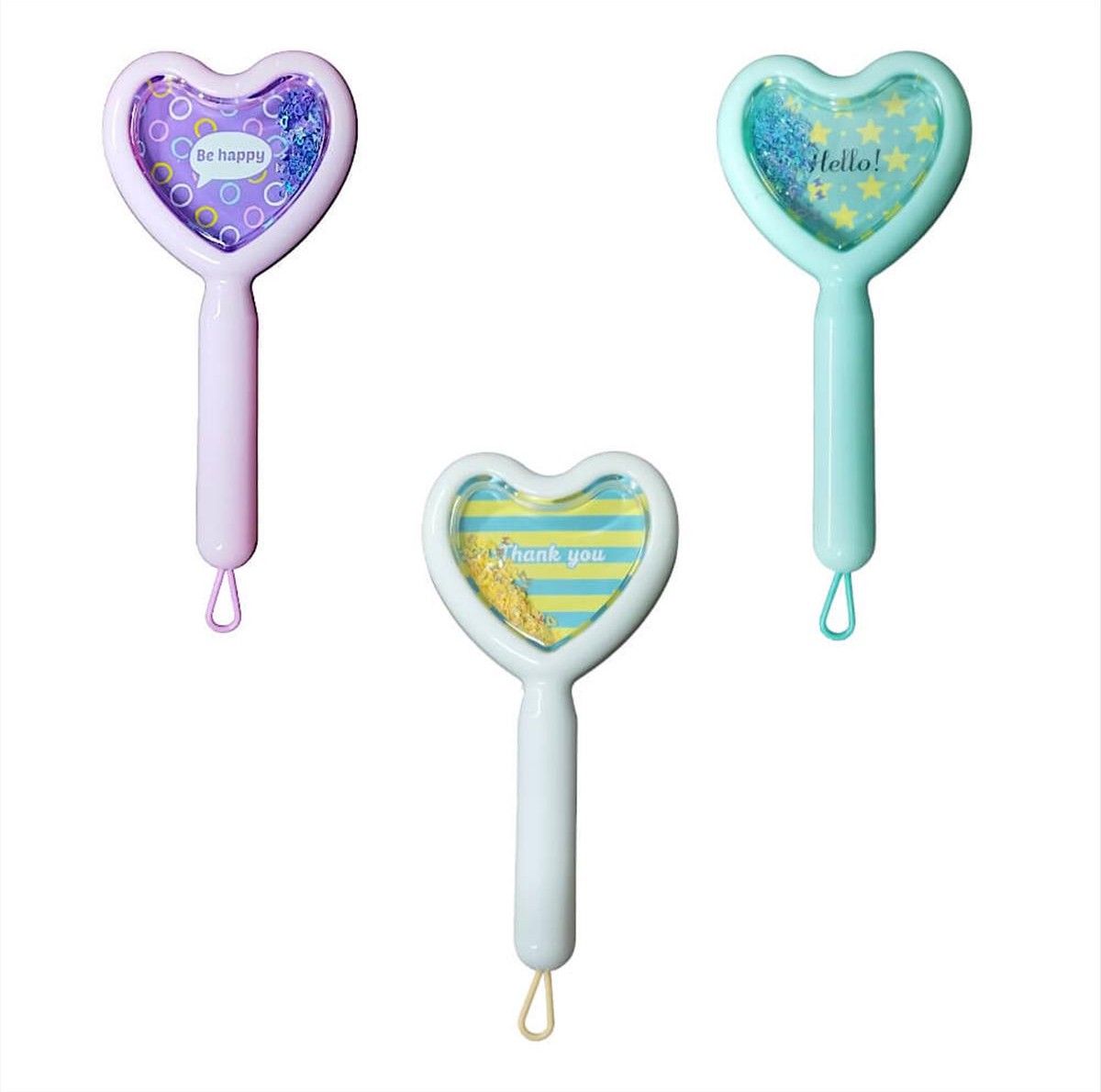 Children's heart-shaped brush