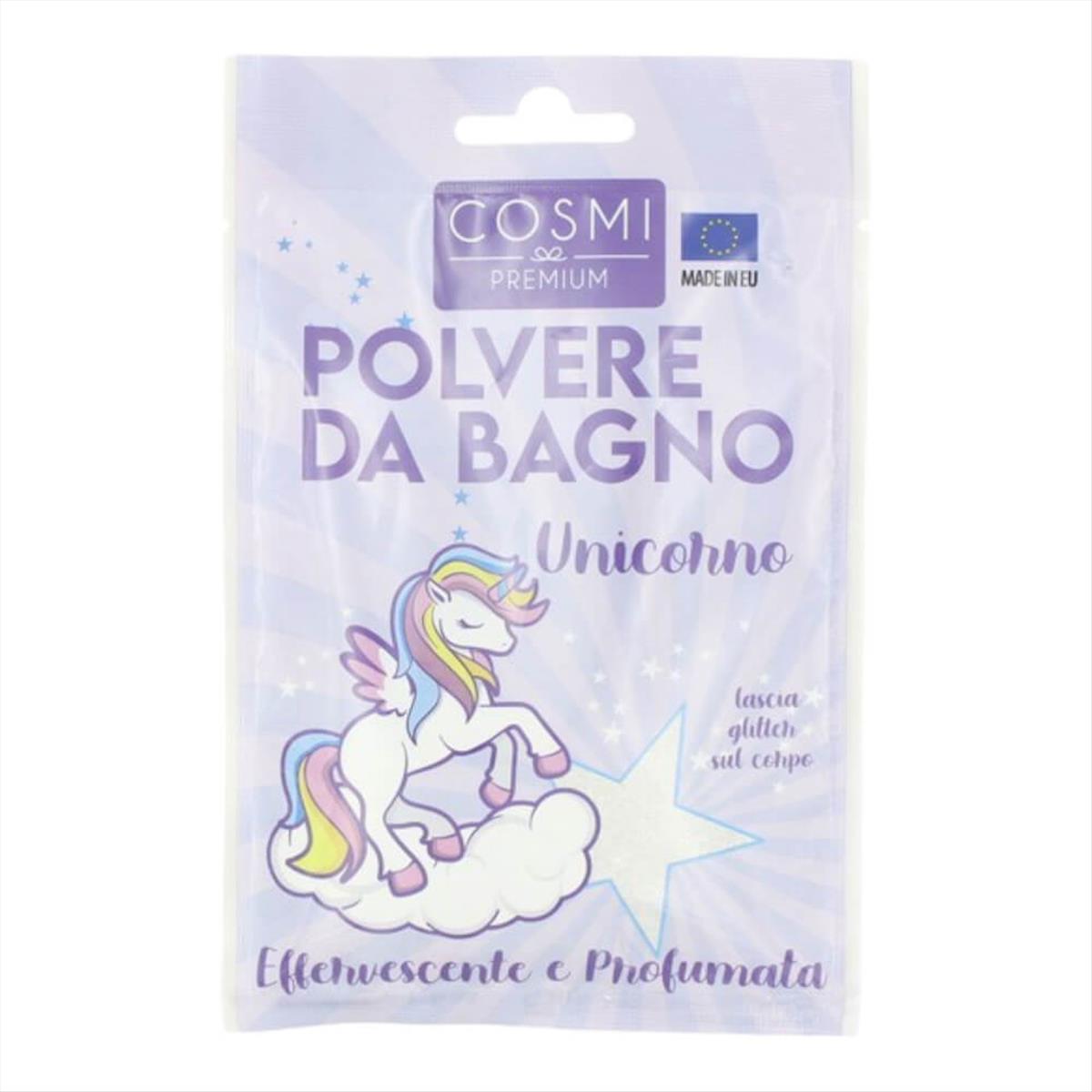 Effervescent and Fragrant Bath Powder Cosmi Unicorn 60g