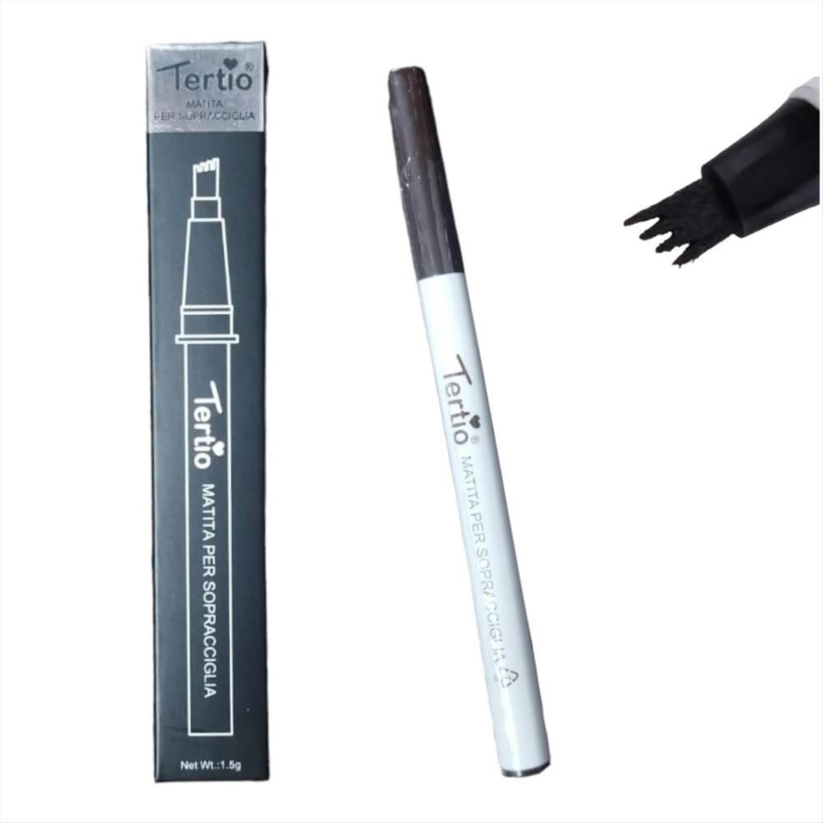 Tertio Tattoo EyeBrown Matita Per Sopracciglia Dark Brown Waterproof 1.5g