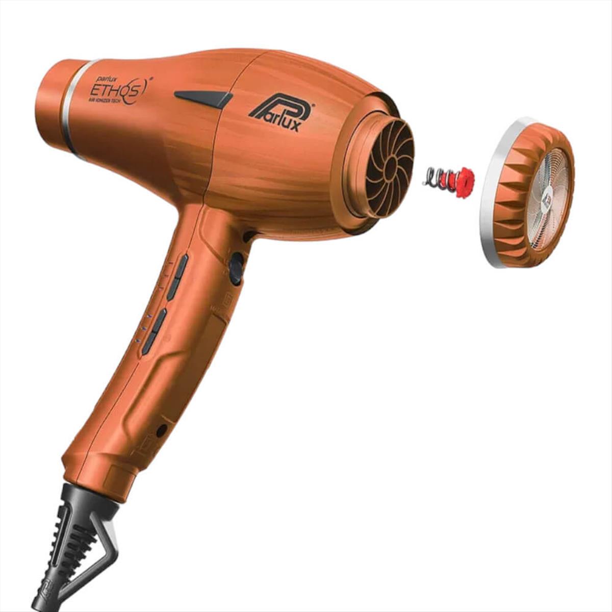 Hair dryer Parlux ethos air ionizer tech copper 2300 watt