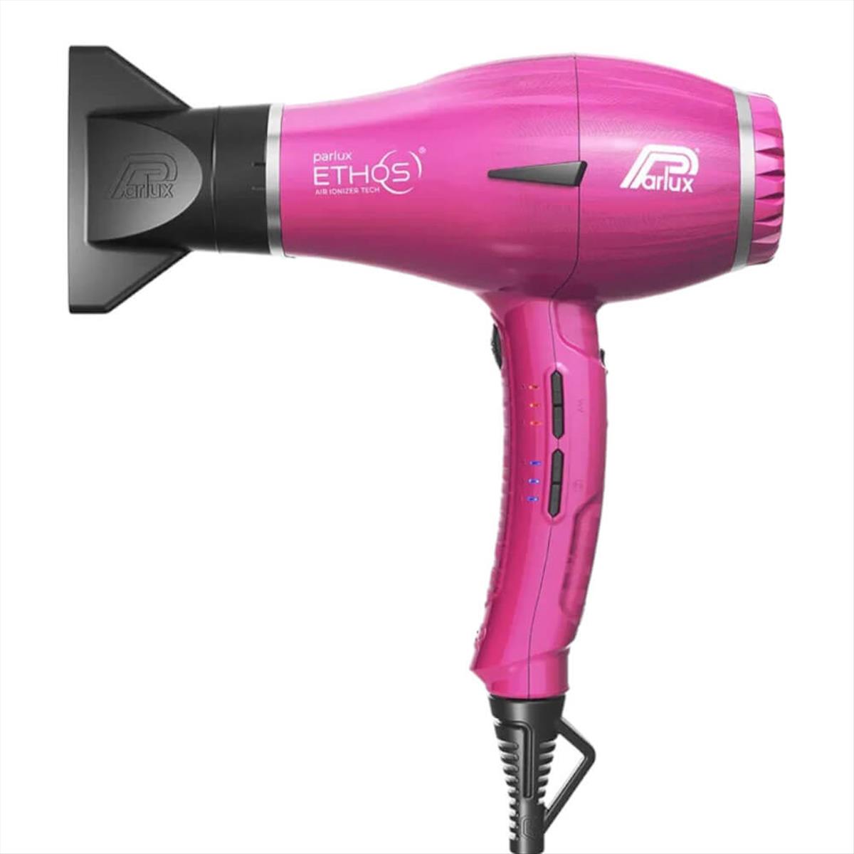 Hair dryer Parlux ethos air ionizer tech fuchsia 2300 watt