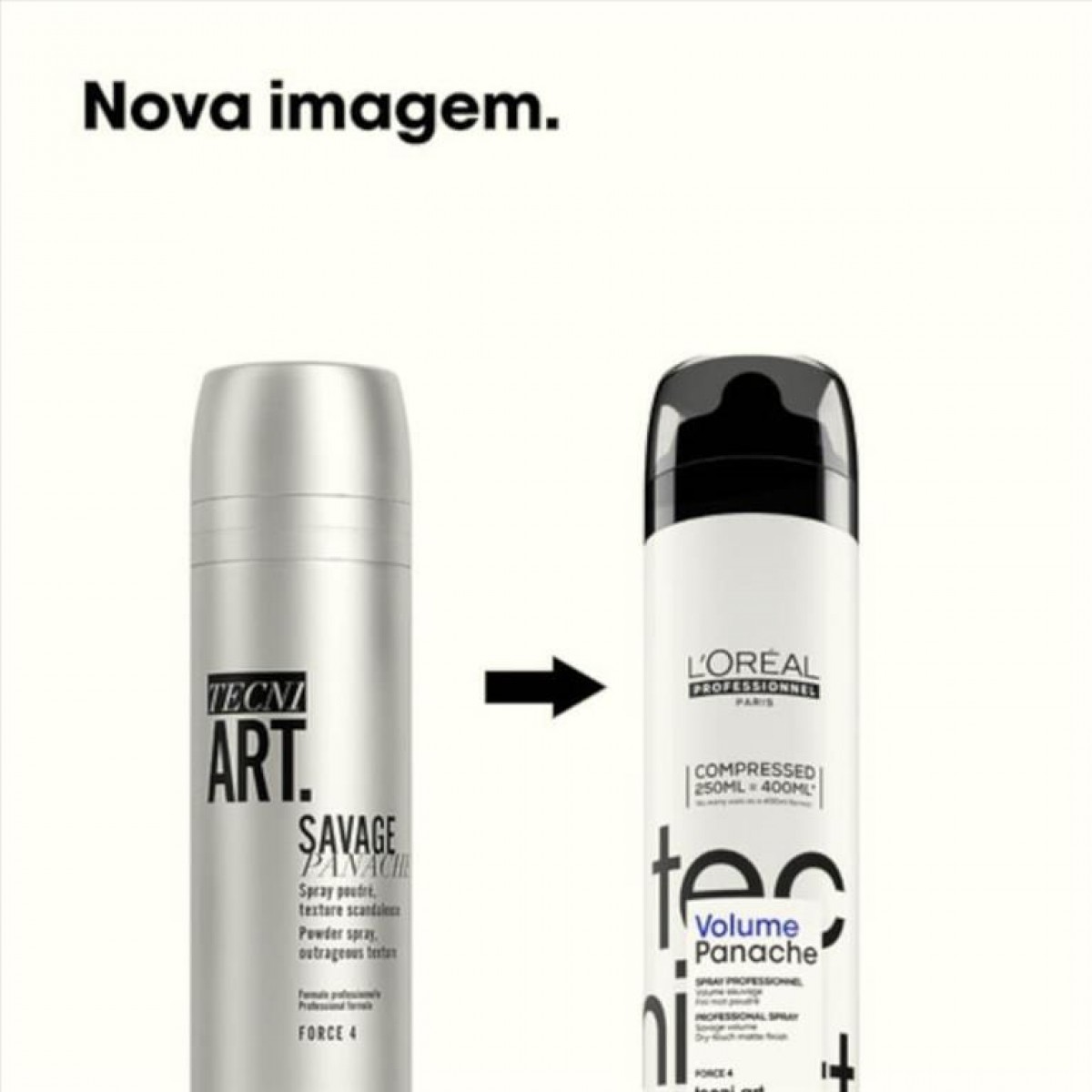 LOREAL Professionnel Tecni Art Savage Panache Spray Powder Force 4 - 400ml