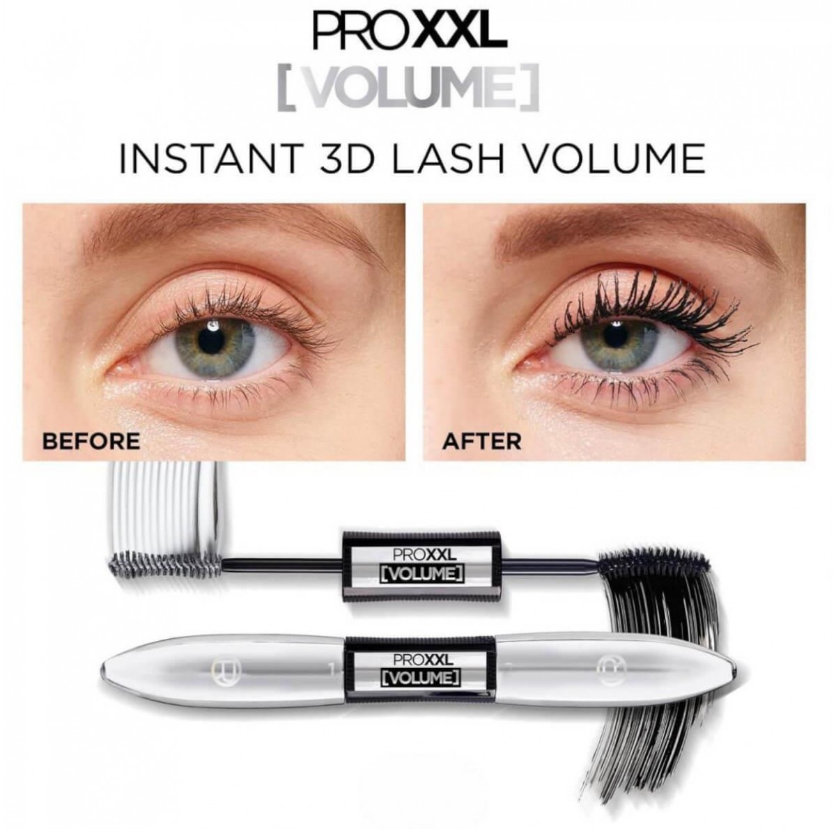 Mascara L'oreal Pro xxl Volume Black 12ml