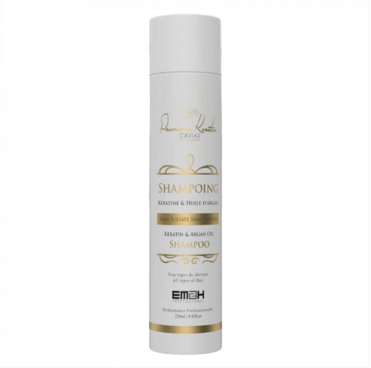 EM2H Premium Caviar Hydrating Shampoo Keratin & Argan Oil 250ml