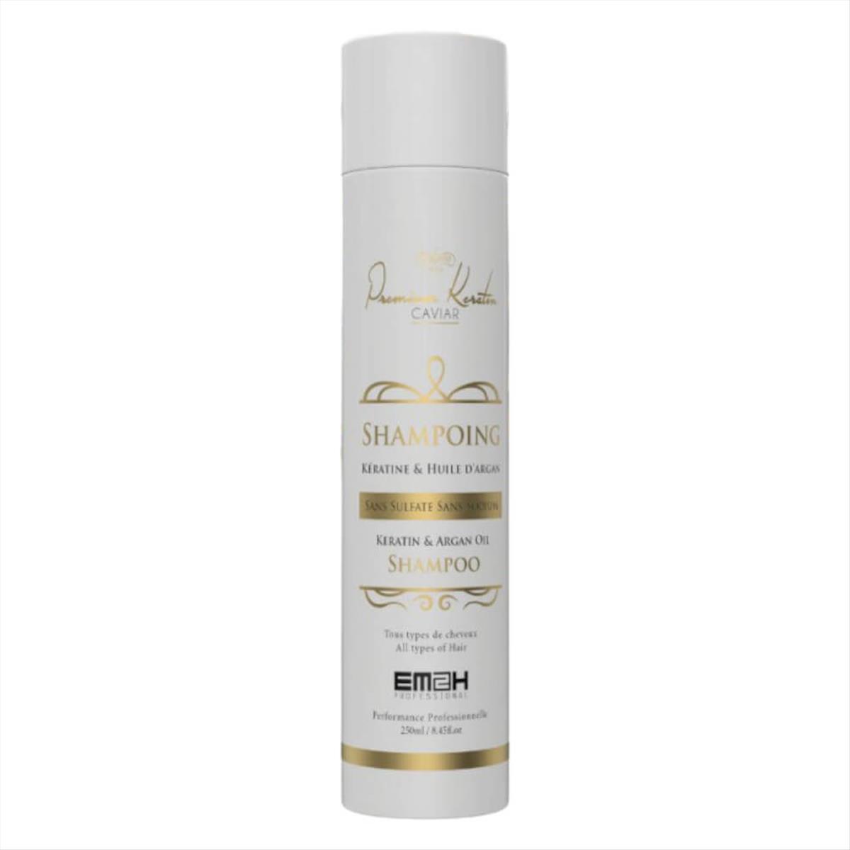 EM2H Premium Caviar Hydrating Shampoo Keratin & Argan Oil 250ml