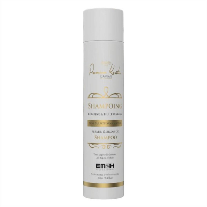 EM2H Premium Caviar Hydrating Shampoo Keratin & Argan Oil 250ml