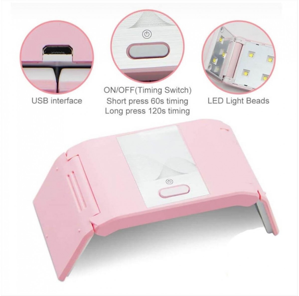 Blueque BQ-3T 36 watt Portable Rechargeable Nail Dryer