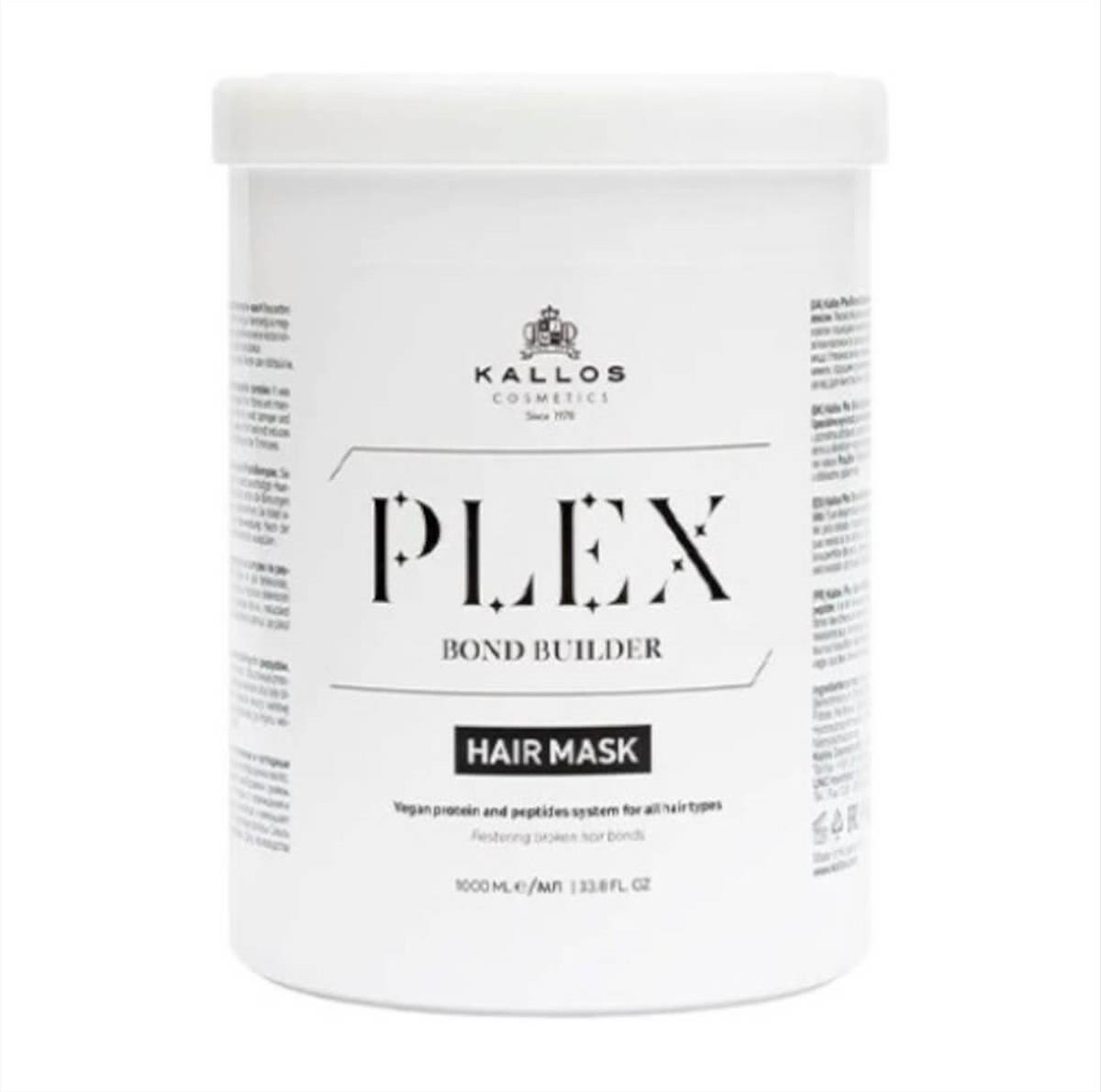 Μάσκα μαλλιών Kallos Plex 1000 ml