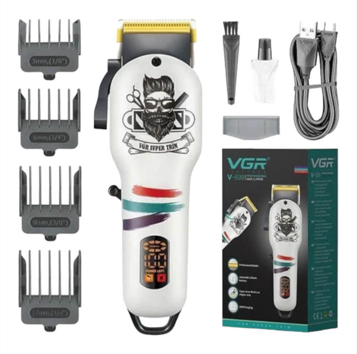 Hair Clipper VGR Barber V-699