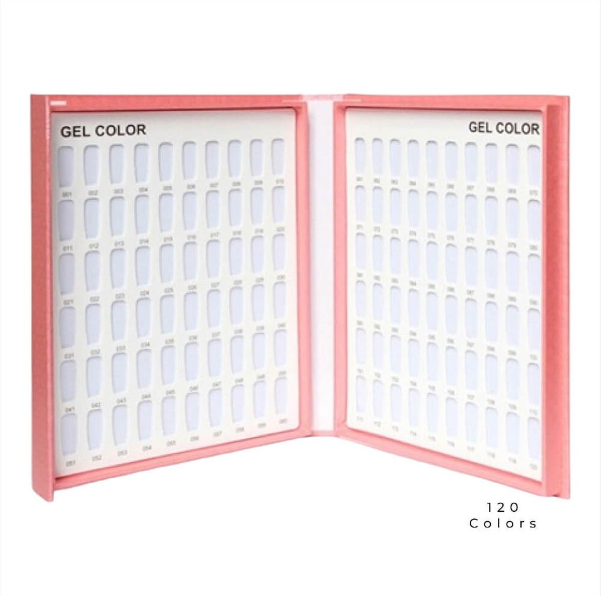 Color Book Card Nail 120 Colors