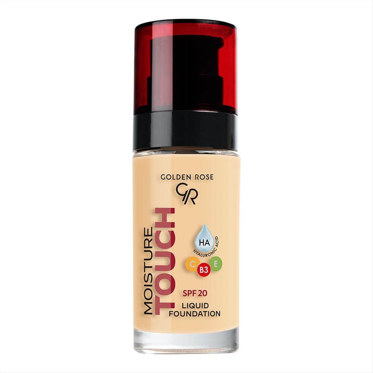 Golden Rose Moisture Touch Liquid Foundation No 105 - 30ml