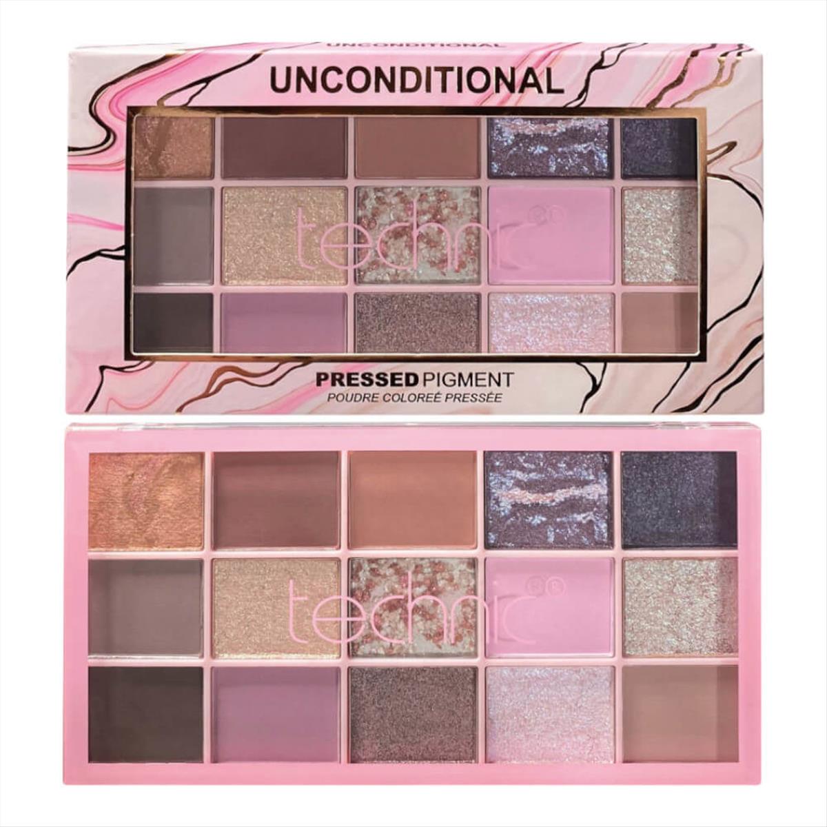 Technic Eyeshadow Palette Pressed Pigment Unconditional