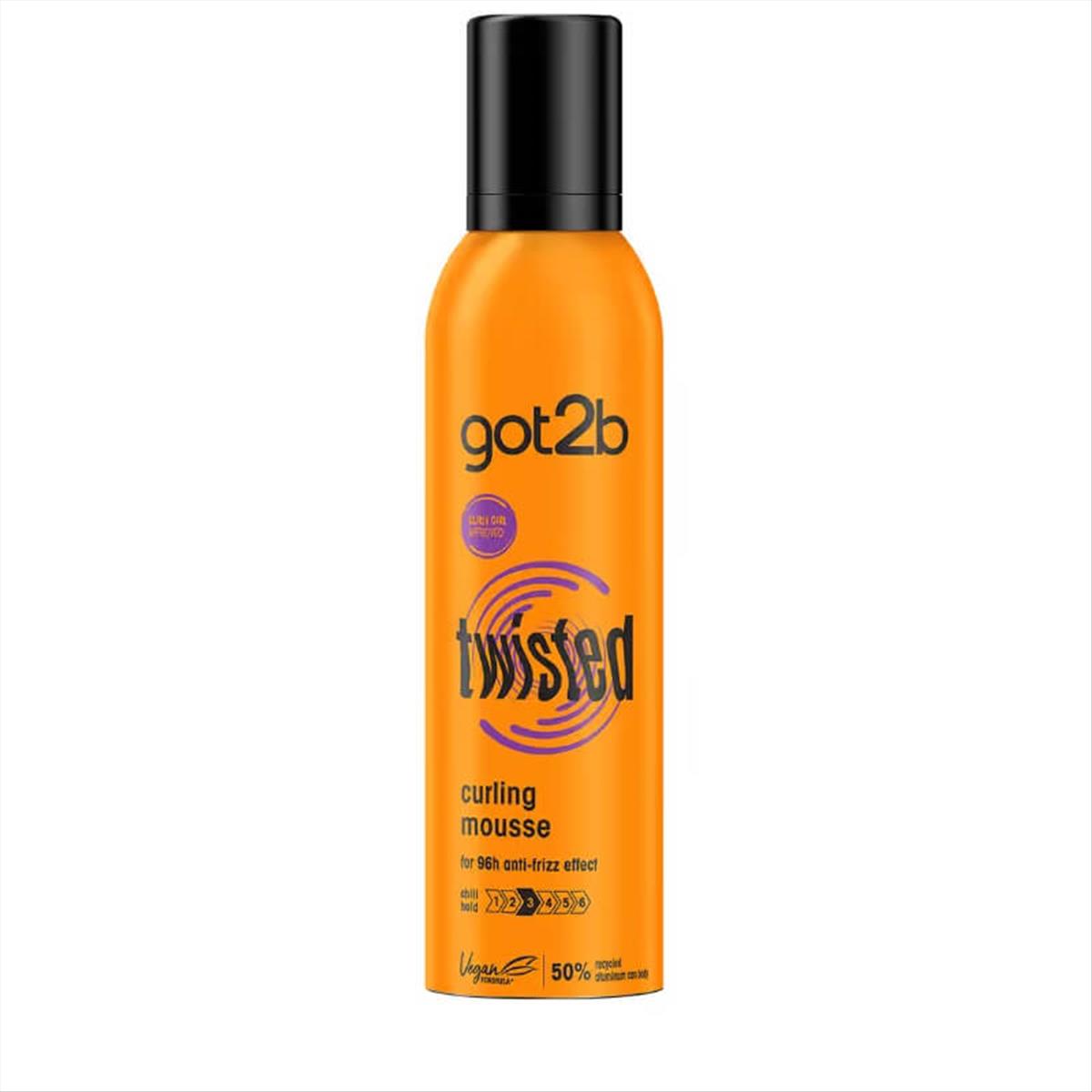 Schwarzkopf got2b Twisted Curling Mousse Hold 3 - 250 ml