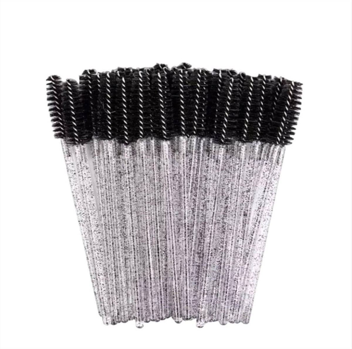 Eyelash and Eyebrow Brush Black -50pcs