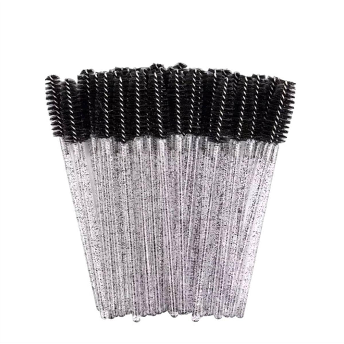 Eyelash and Eyebrow Brush Black -50pcs