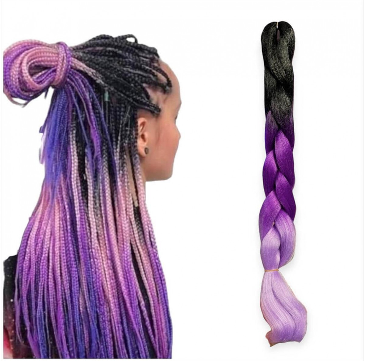 Hair Xpress Jumbo Braid V. #C21 125cm