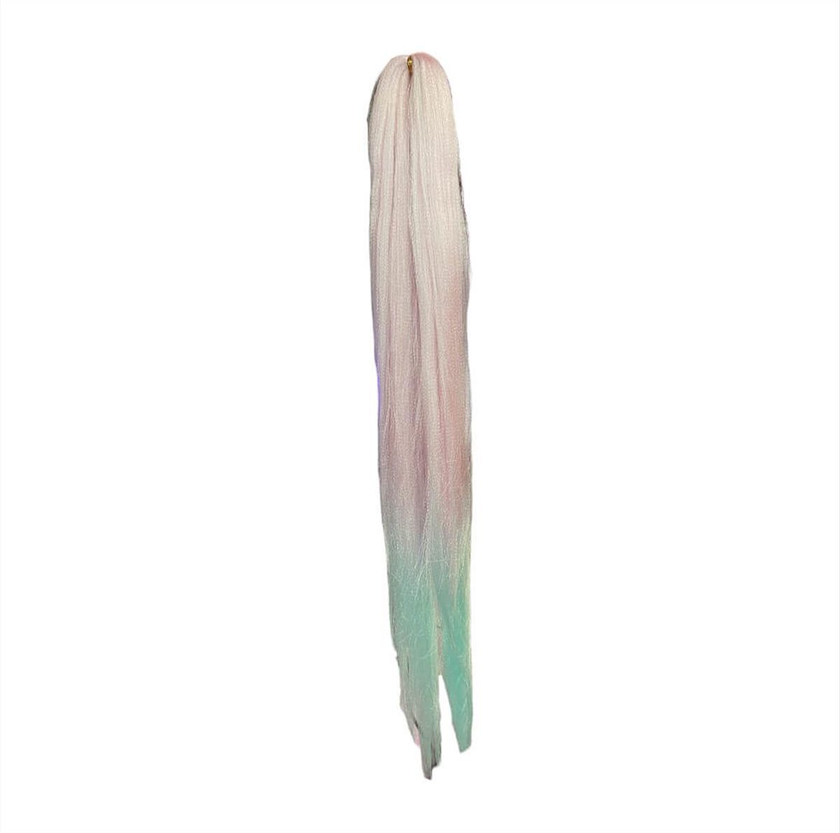 Synthetic Cocktail Rasta Hair 2-57 Light Pink-Light Mint 28