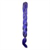 Braiding Blue Hair With Tinsels 125cm