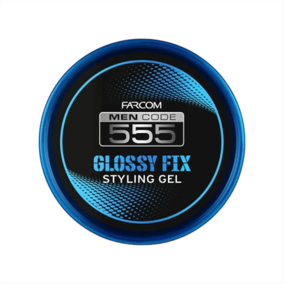 Farcom 555 Glossy Fix Hair Gel 250 ml