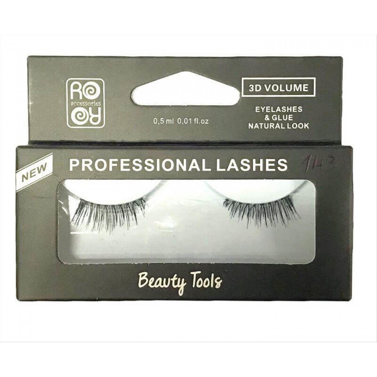 3D RoRo Eyelashes with glue EY143