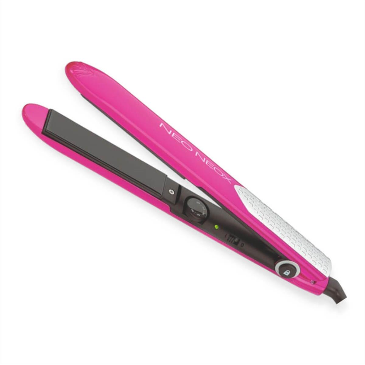 Neoneox Ceramic Hair Straightening Press - Pink