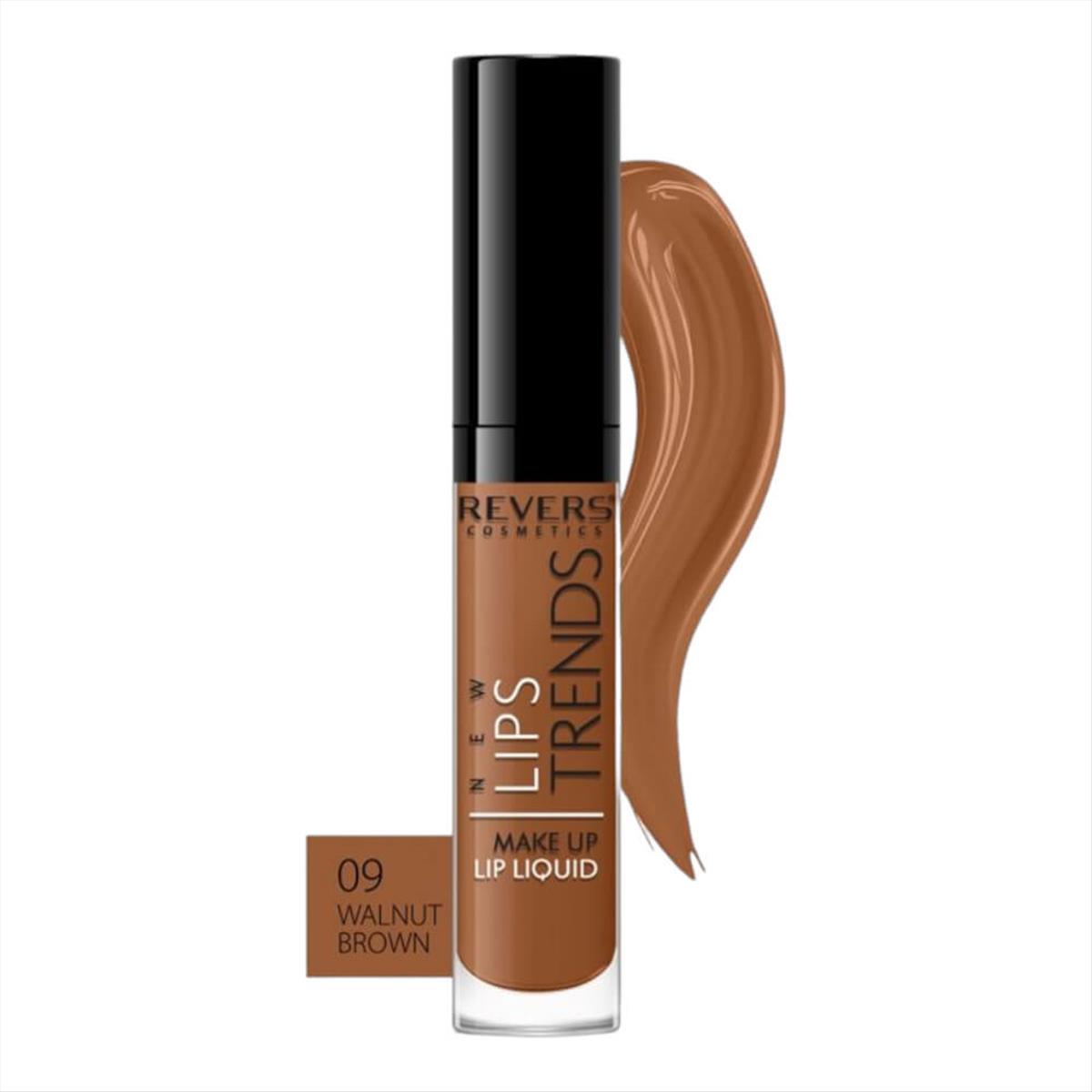 Revers Lip liquid Lips Trends 09 Walnut Brown