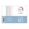Alezori Gelly Tips AG-03 Blue Nail Extension Square  Medium  240pcs