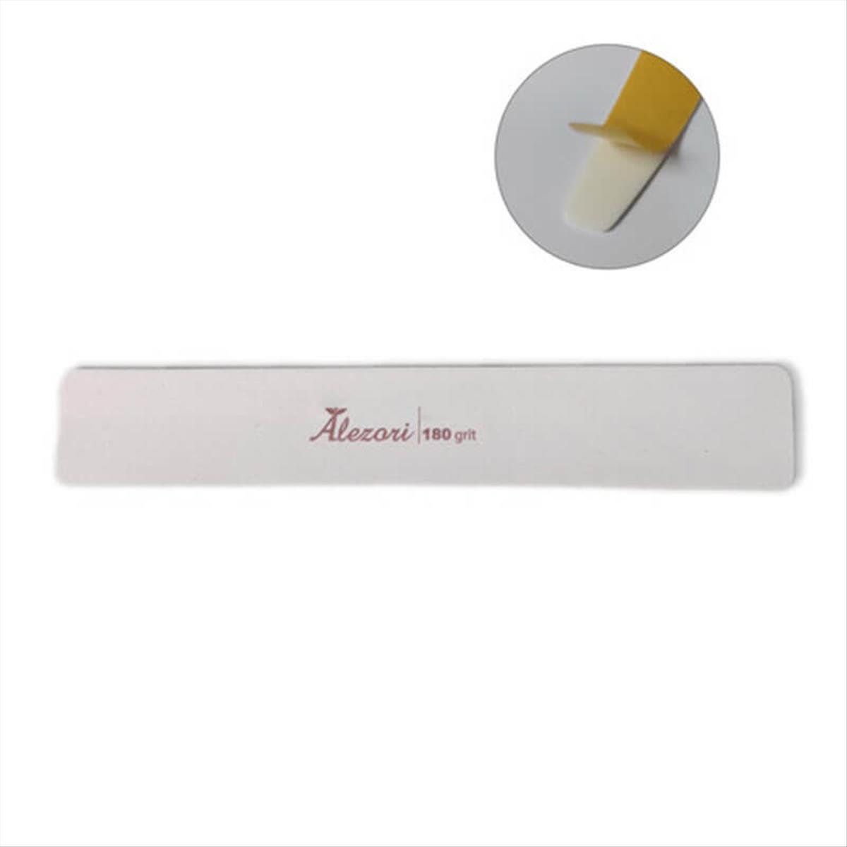 Alezori Replacement Adhesive Files Square 180grit 10item