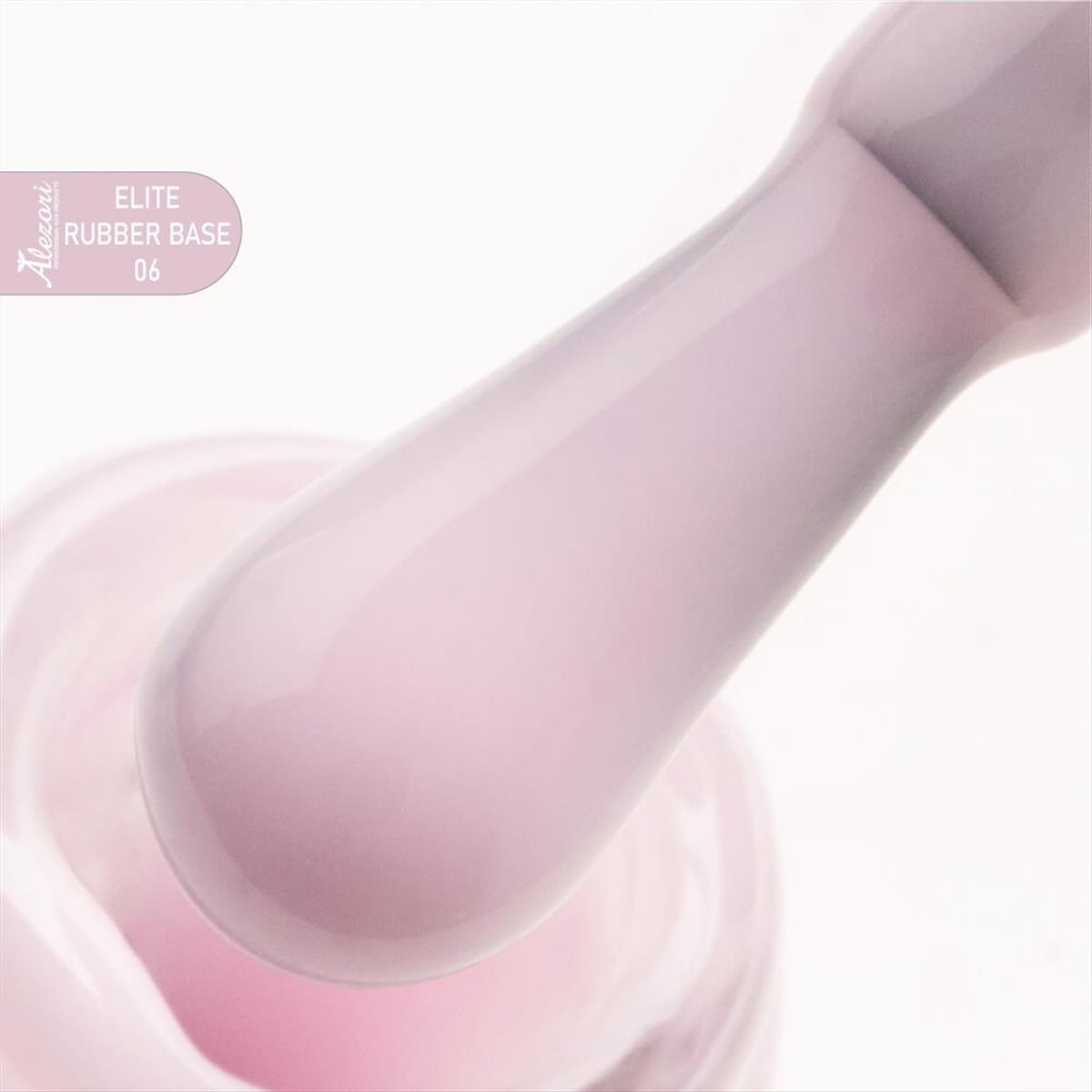 Alezori Ημιμόνιμο Βερνίκι Elite Rubber Base 06 15ml