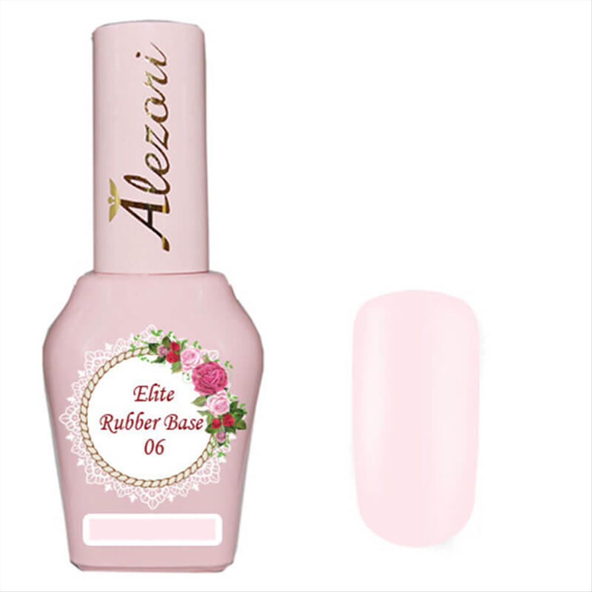 Alezori Ημιμόνιμο Βερνίκι Elite Rubber Base 06 15ml