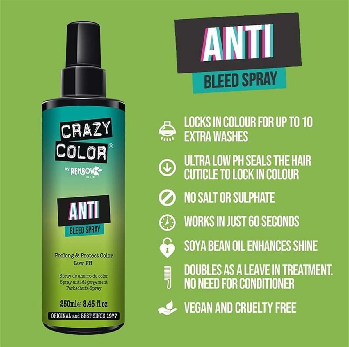 Crazy Color Anti Bleed Spray 250ml