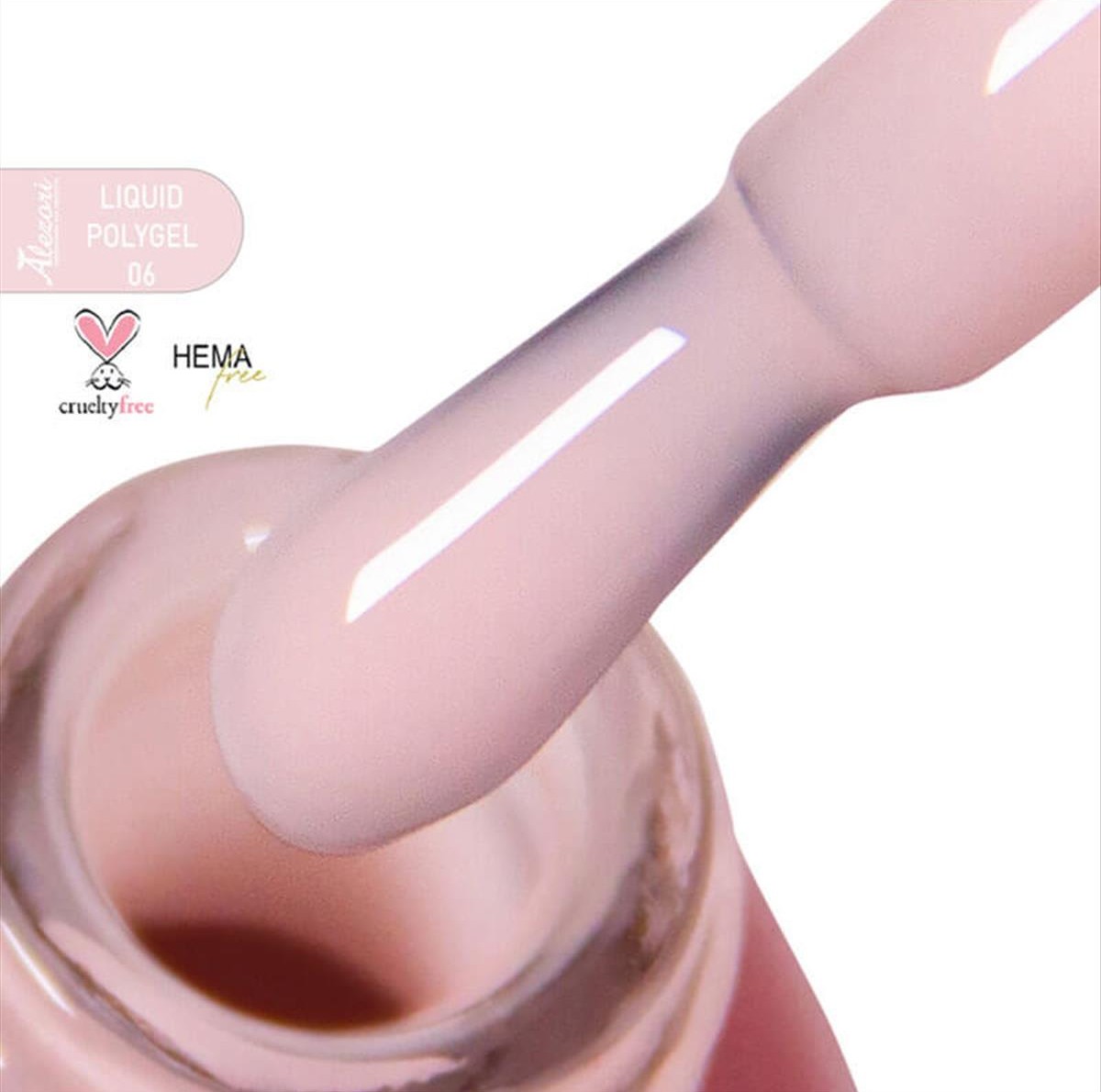 Alezori Liquid Polygel 06 Hema Free 15ml