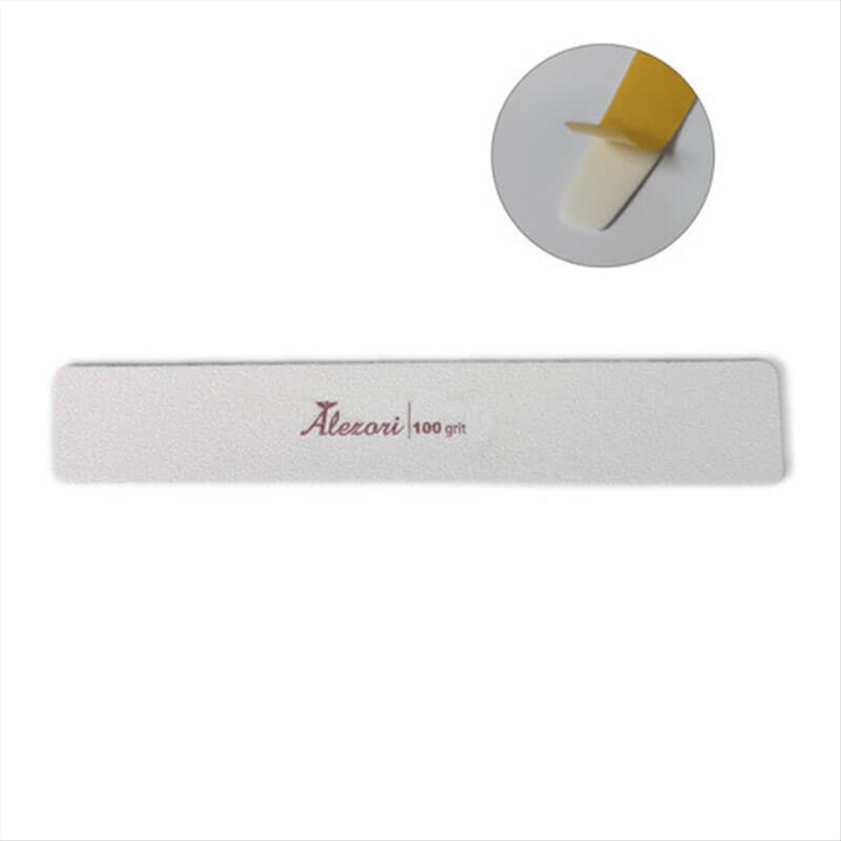 Alezori Replacement Adhesive Files Square 100grit 10item