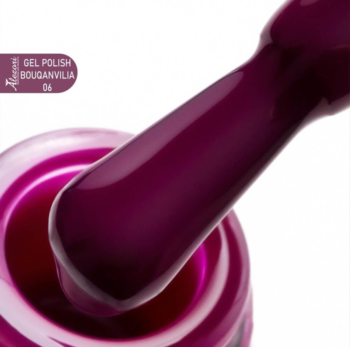 Alezori Semi-Permanent Gel Polish 06 Bouqanvilia 15ml