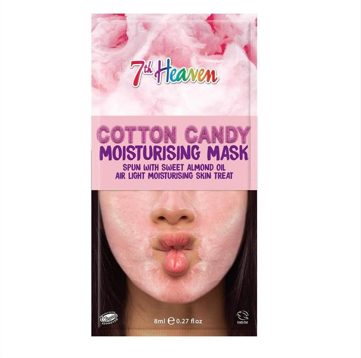 Μάσκα Προσώπου σε Φακελάκι Cotton Candy 7th Heaven 8ml